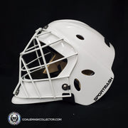 Tim Thomas MAGE Unsigned Goalie Mask Sportmask Shell + Includes Custom Artwork Boston Painted on Sportmask Shell