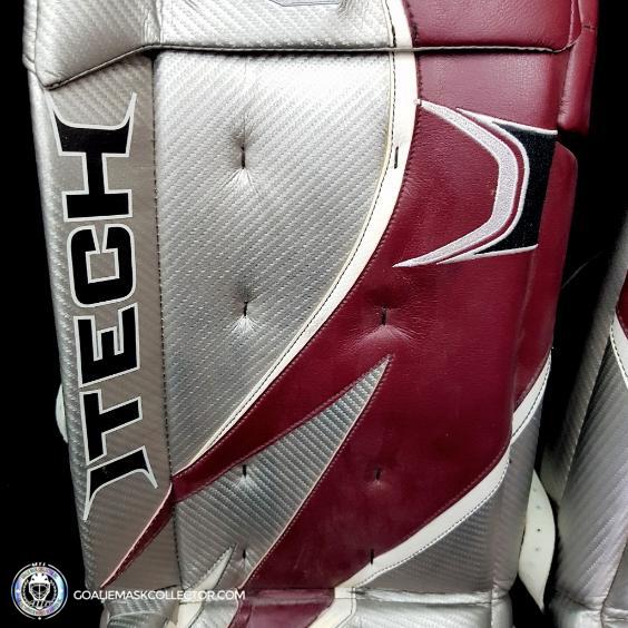 Jose Theodore Game Used Pads Itech Colorado Avalanche - SOLD
