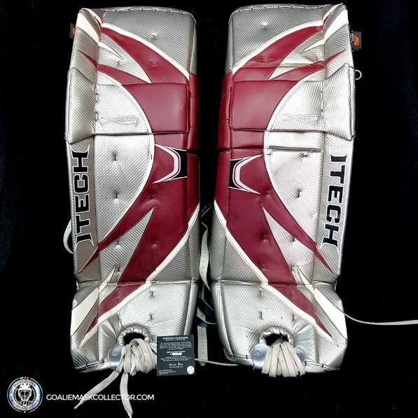 Jose Theodore Game Used Pads Itech Colorado Avalanche - SOLD