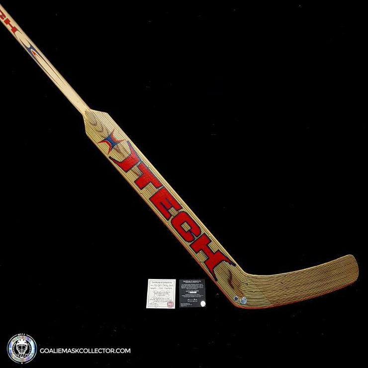Jose Theodore Signed Itech Game Ready Stick Montreal Canadiens