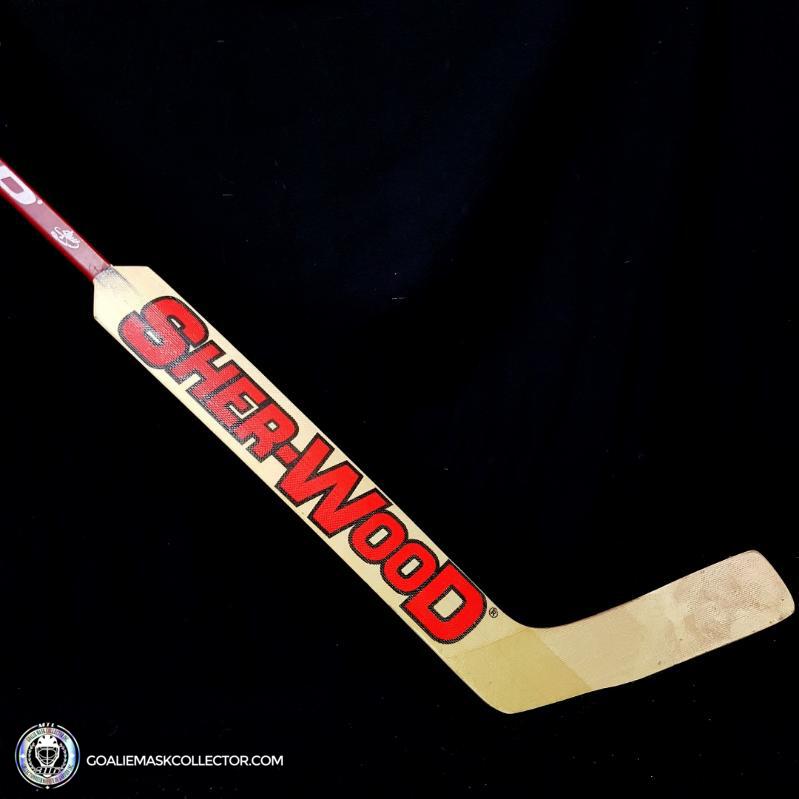 Jocelyn Thibault Game Ready Stick Sherwood Red Montreal Canadiens. Goalie Mask Collector.