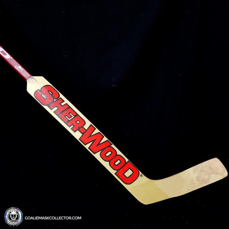 Jocelyn Thibault Game Ready Stick Sherwood Red Montreal Canadiens