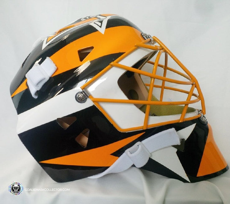 Tom Barrasso Unsigned Goalie Mask Pittsburgh Tribute
