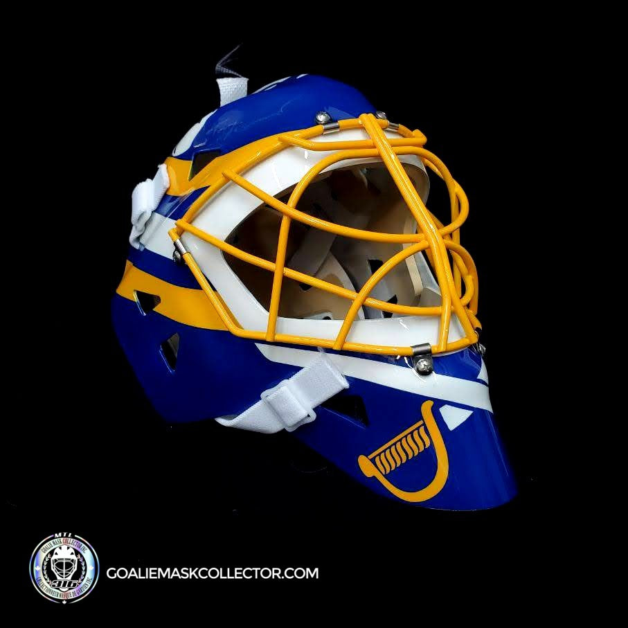 Tom Barrasso Unsigned Buffalo. Goalie Mask Collector.