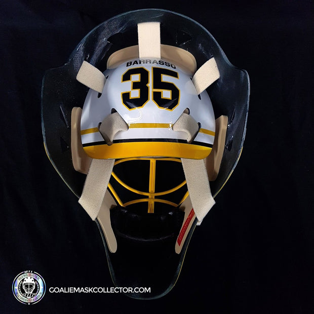 Tom Barrasso Unsigned Goalie Mask Collector Buffalo Ice Ready Standard