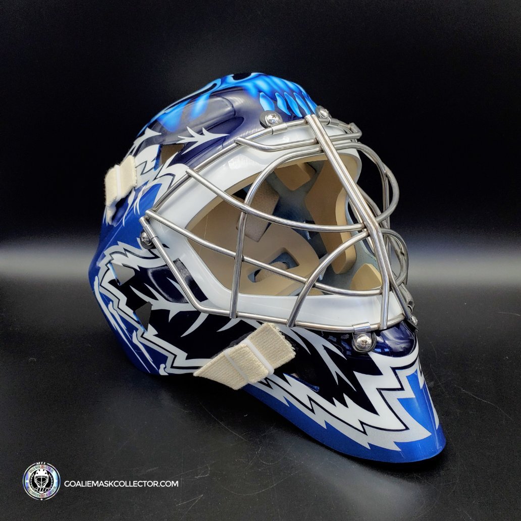 Trevor Kidd Goalie Mask Unsigned Toronto Skull Tribute