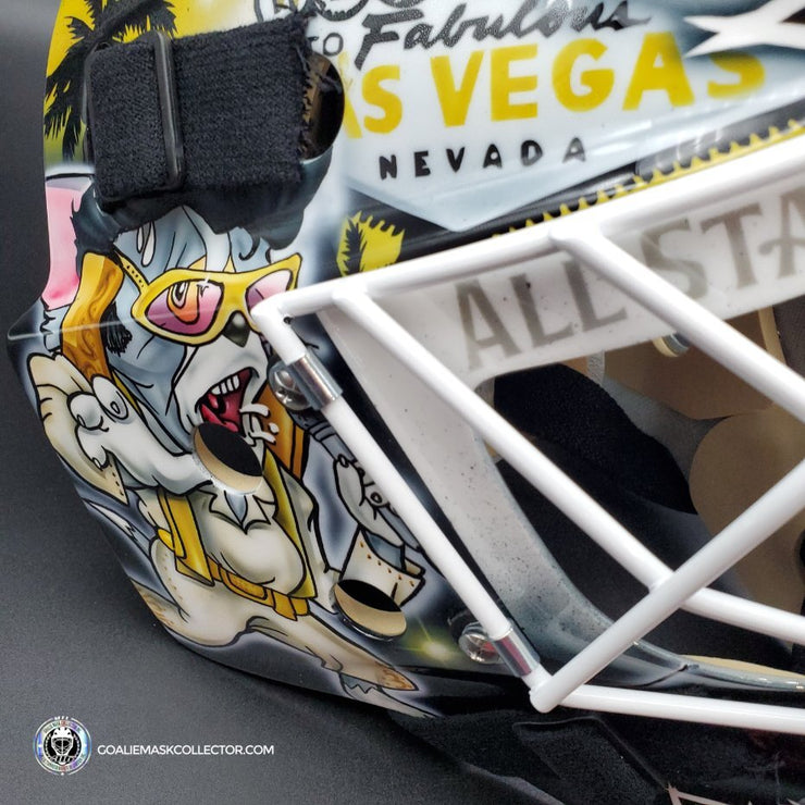 Tristan Jarry Signed Goalie Mask Pittsburgh All-Star Las Vegas 2022 Si –  Goalie Mask Collector