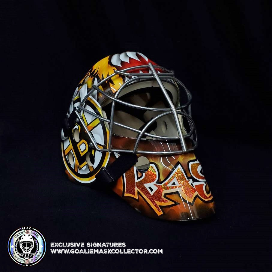 Tuukka Rask Unsigned Goalie Mask Boston Tribute