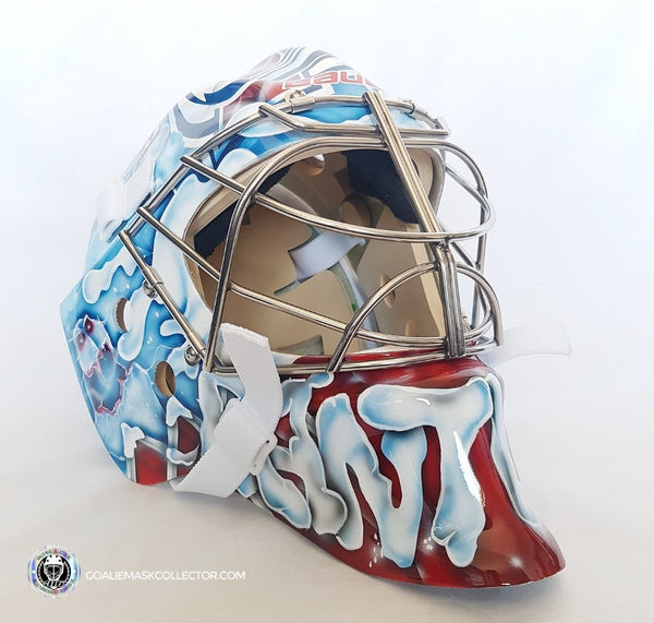 colorado avalanche football helmet Custom Goalie Mask Colorado Avalanche Unsigned Tribute – Goalie Mask Collector
