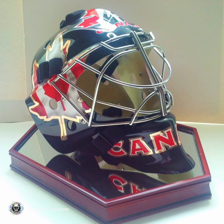 Unsigned Goalie Mask Team Canada Tribute