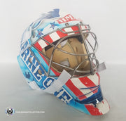 Unsigned Washington Goalie Mask Marines HMX-1 Tribute