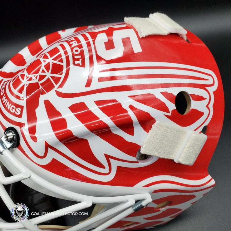 Ville Husso pays tribute to Mike Vernon with his new mask design. :  r/DetroitRedWings