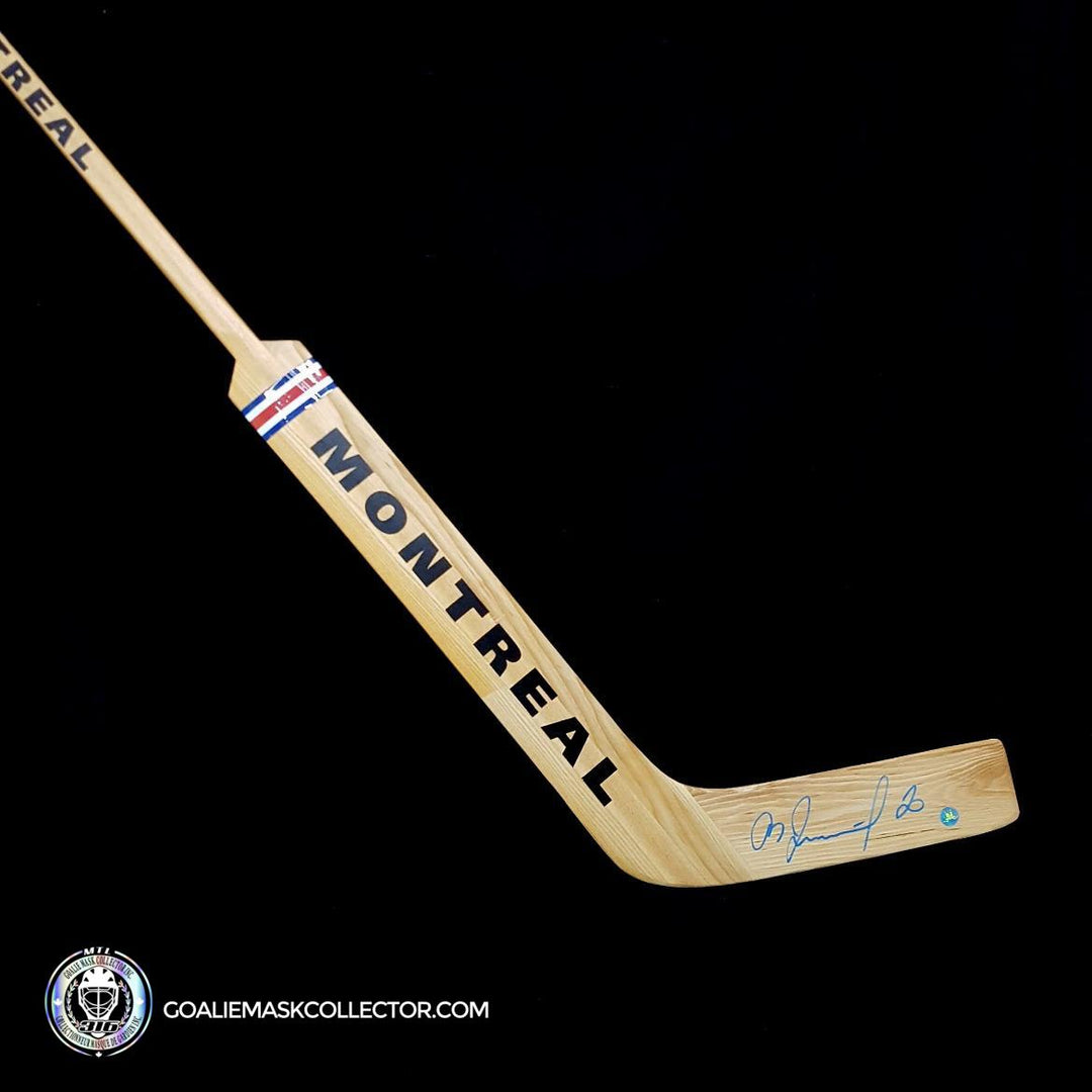 Vladislav Tretiak Signed Stick 1972 Montreal USSR Summit Series. Goalie Mask Collector.