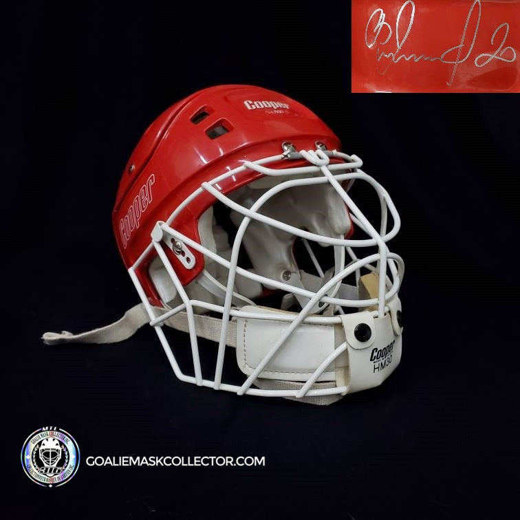 Vladislav Tretiak Signed Goalie Mask Team Russia Cooper Sk 600 As Edition. Goalie Mask Collector.