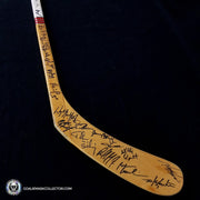 Wayne Gretzky Signed Stick 1984 Canada Cup Game Ready Issued Stick Team Signed 21x Autographs JUL 13, 1984 - SOLD