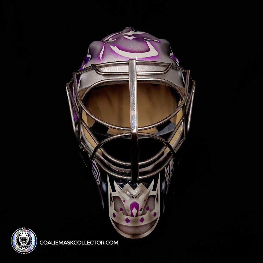Yutaka Fukufuji Los Angeles Unsigned Goalie Mask Sportmask Pro3i