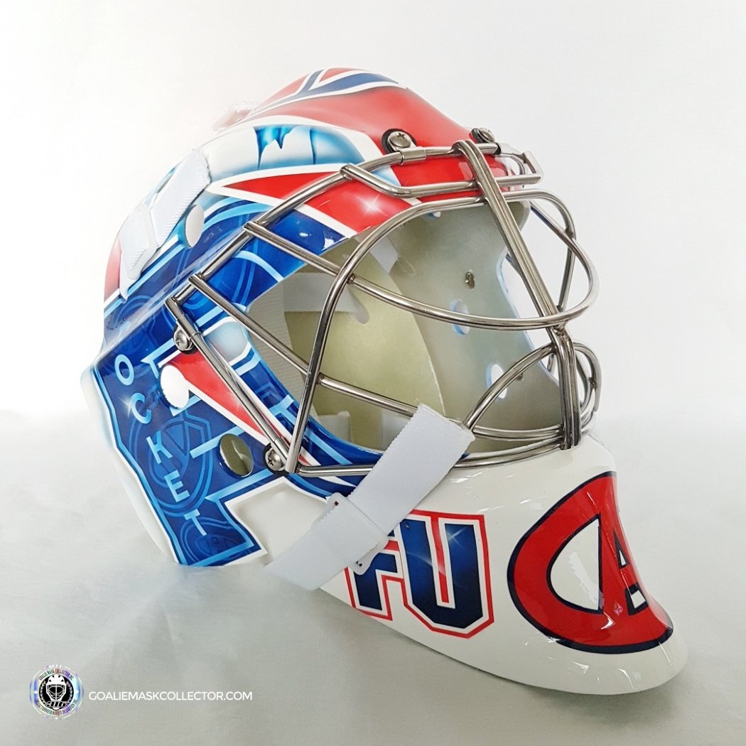 Zach Fucale Unsigned Goalie Mask Montreal Canadiens Tribute