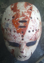 Doug Favell Goalie Mask Game Worn Used 1970 Philadelphia Flyers 1st Ever Painted in NHL History By Earl Higgins - SOLD