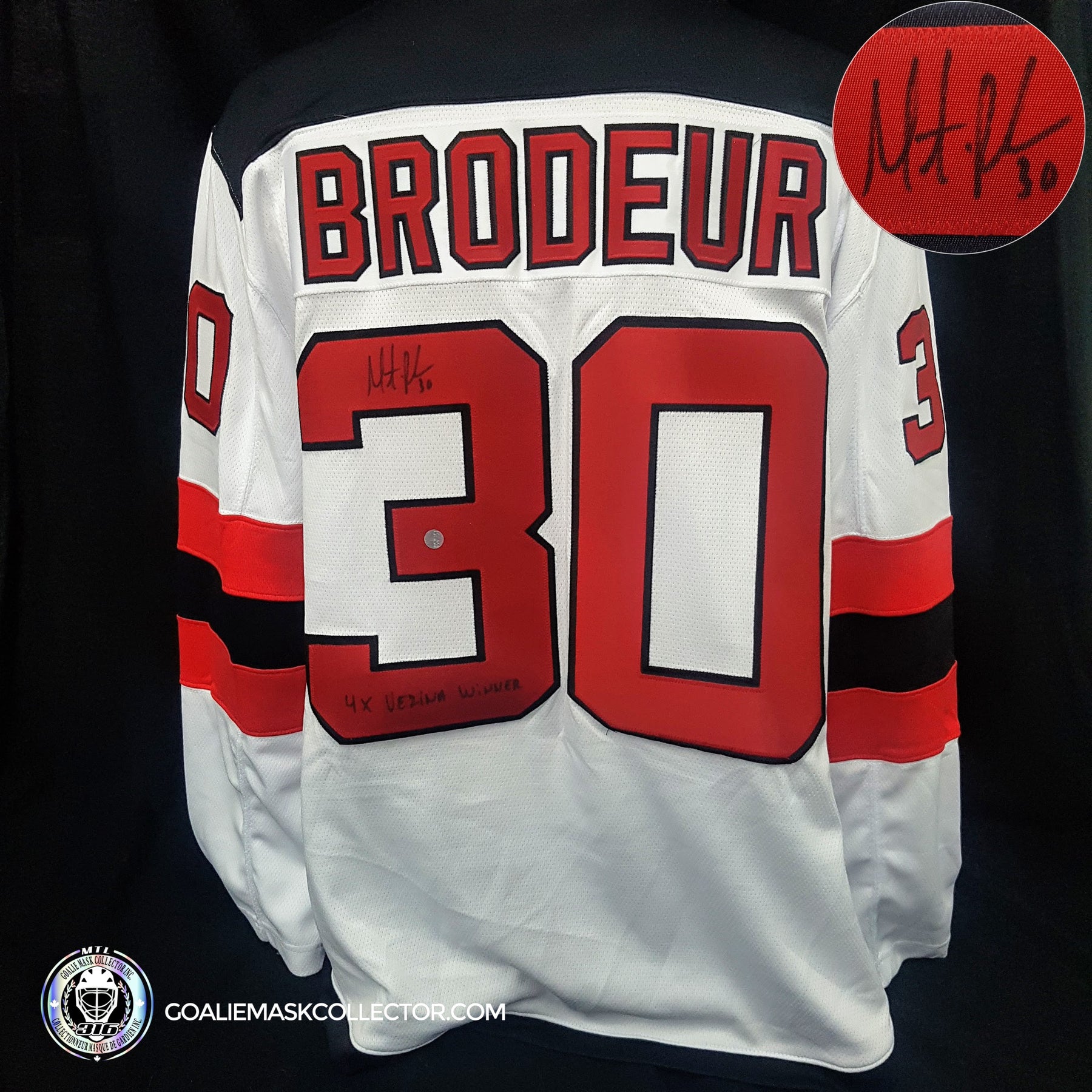 Martin Brodeur New Jersey Devils Autographed Fanatics Authentic
