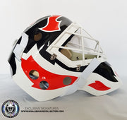 MARTIN BRODEUR UN-SIGNED GOALIE MASK NEW JERSEY EDITION
