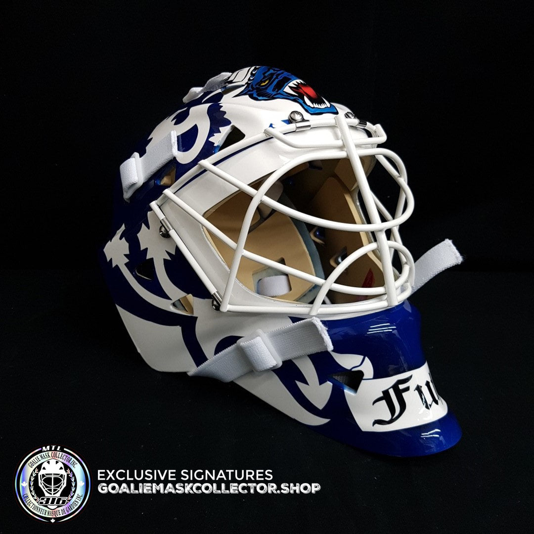 GRANT FUHR UN-SIGNED GOALIE MASK TORONTO EDITION