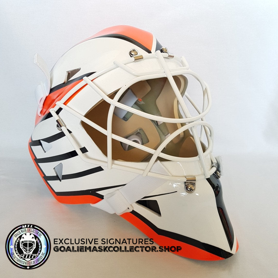 RON HEXTALL UN-SIGNED GOALIE MASK PHILADELPHIA EDITION