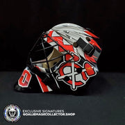 COREY CRAWFORD SIGNED AUTOGRAPHED GOALIE MASK BLACK CHICAGO TRIBUTE AS Edition