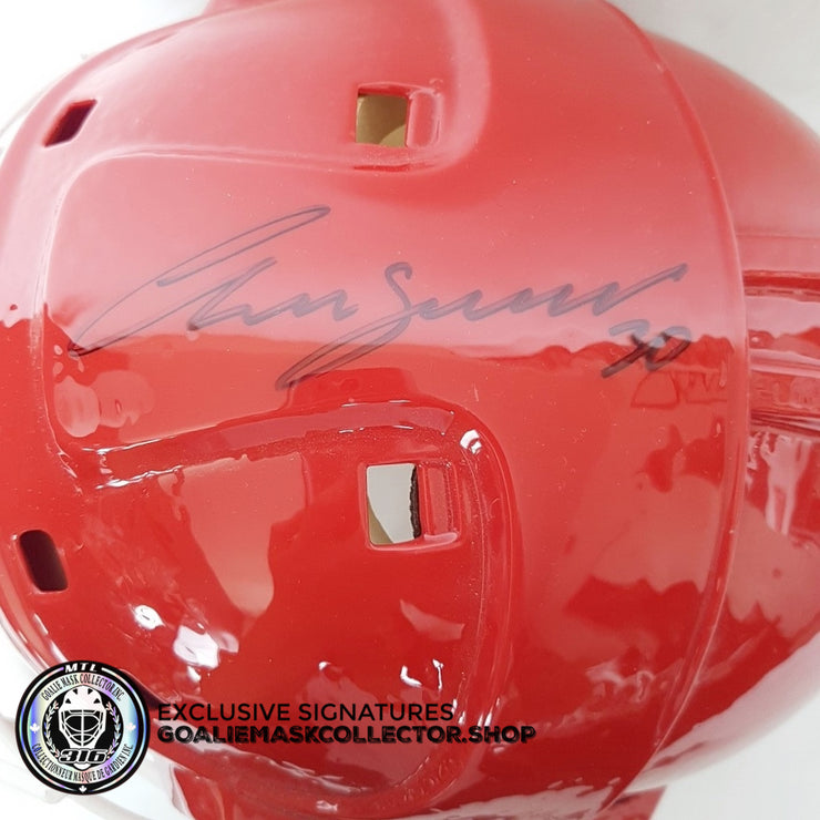 Chris Osgood Signed Autograph Goalie Mask Detroit Old Used Mask – Goalie  Mask Collector