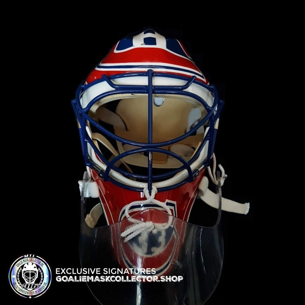 PATRICK ROY PRACTICE WORN GOALIE MASK "NOT GAME" USED MONTREAL CANADIENS 1994 LEFEBVRE SHELL 